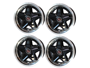 speedART 18" ATS Style Monobloc und Cover Radsatz Schwarz. Porsche 964 / 993 / 996 / 997.1 / 986 / 987 / 928